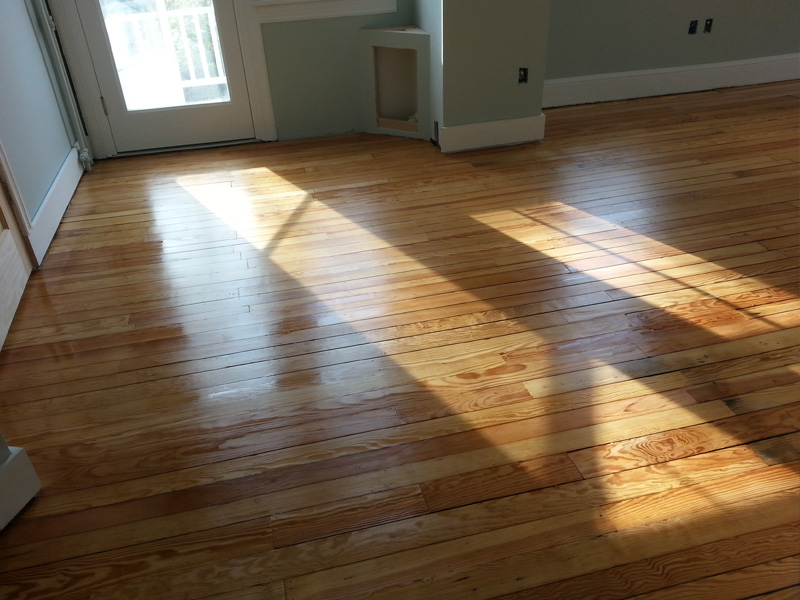 After a Hardwood Floor Installation