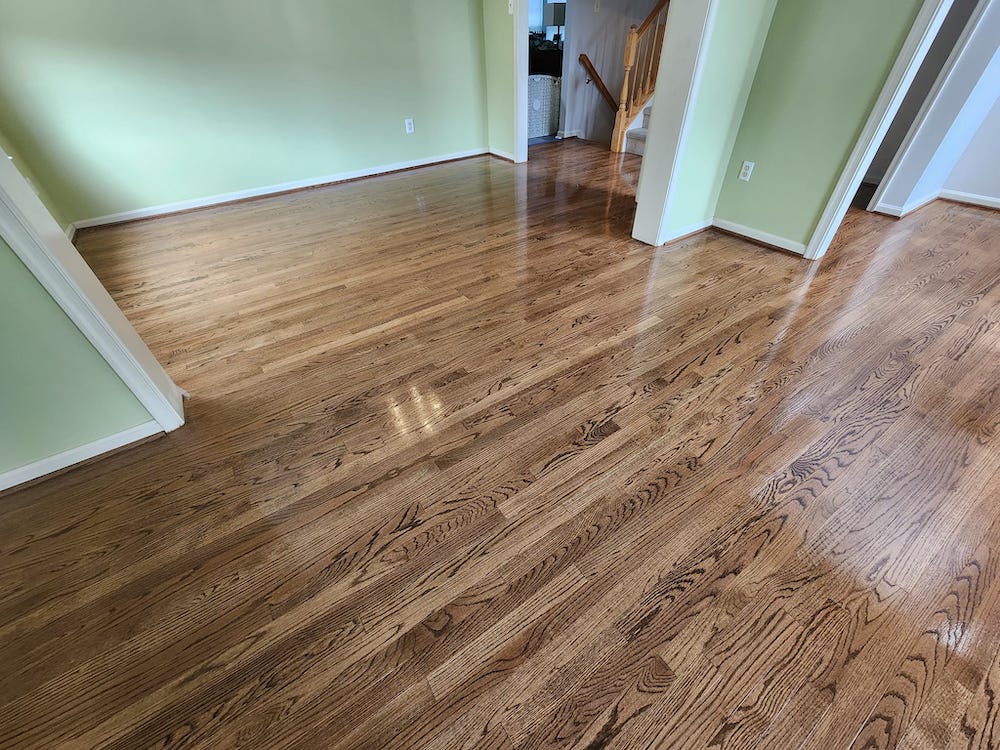 Completing your hardwood floor installation project with Flawless Floors